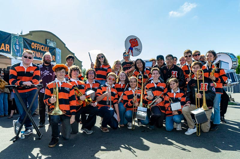 2019 HMBHS marching band