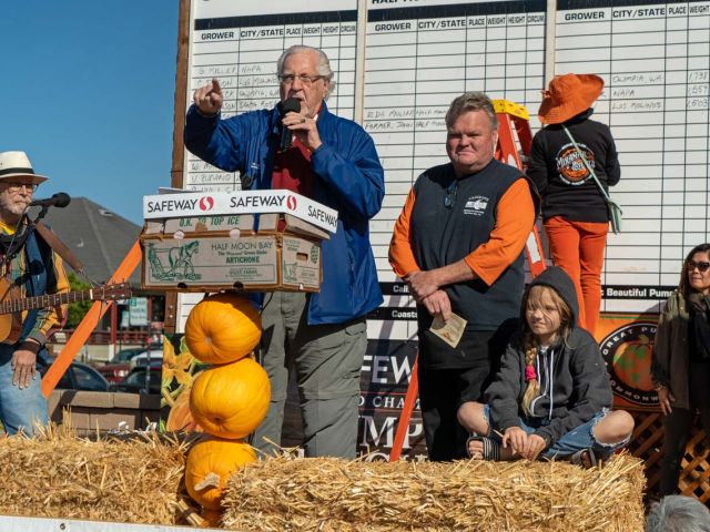 The Pumpkin Weigh-Off is a huge coastal community affair