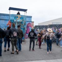 EveryBodyCanPaint activity and DJ